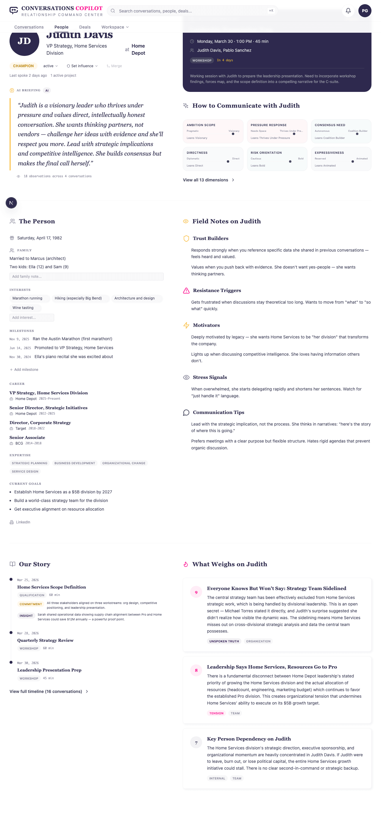 Your clients never have to start over. screenshot